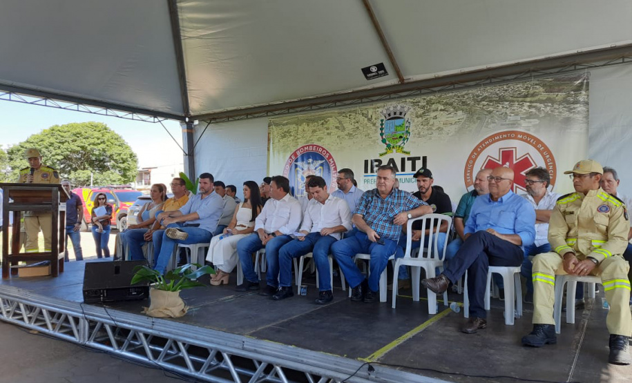 Ibaiti inaugura o primeiro Quartel de Bombeiro Integrado do Paraná