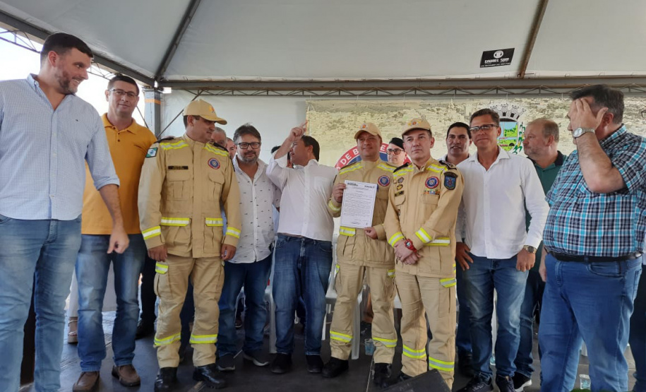 Ibaiti inaugura o primeiro Quartel de Bombeiro Integrado do Paraná