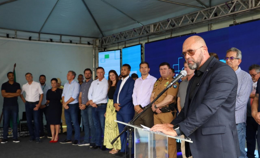 Secretário de Segurança participa do lançamento do Programa Colombo Mais Protegida e Conectada