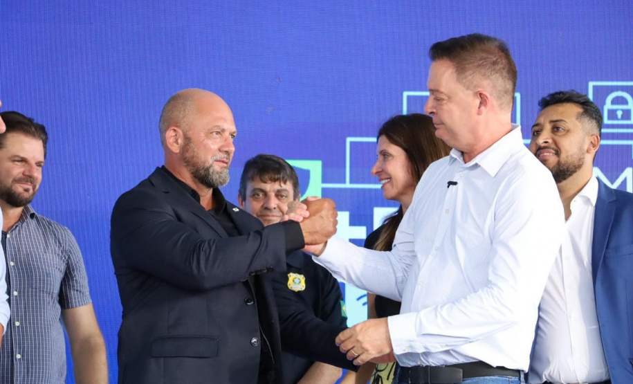 Secretário de Segurança participa do lançamento do Programa Colombo Mais Protegida e Conectada