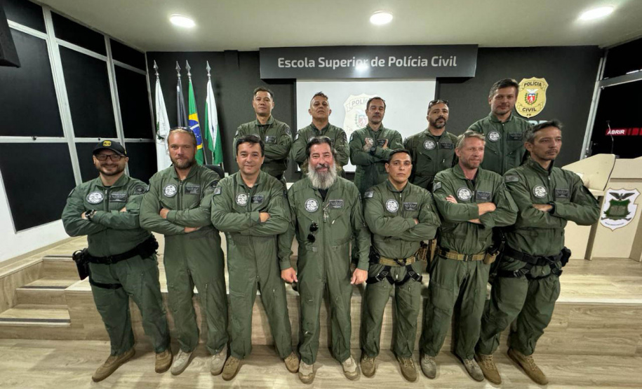 PCPR inicia curso de operações aéreas para ampliar formação de policiais