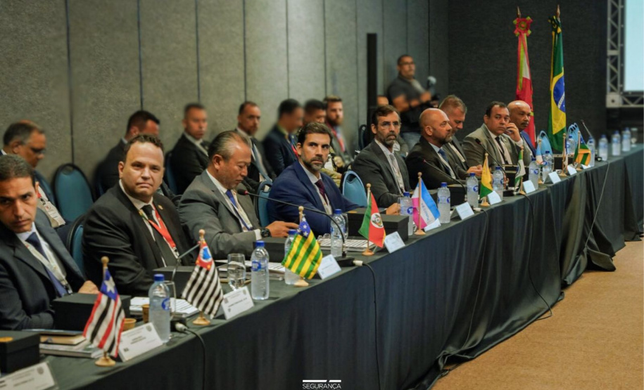 Secretário Hudson participa de reunião do Conselho Nacional dos Secretários de Segurança Pública
