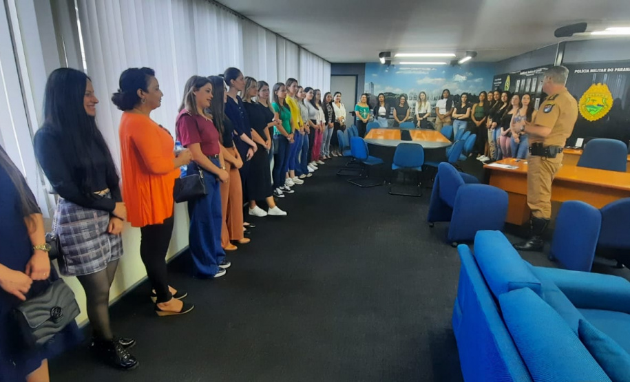 BPTRAN homenageia policiais femininas no dia Internacional da mulher