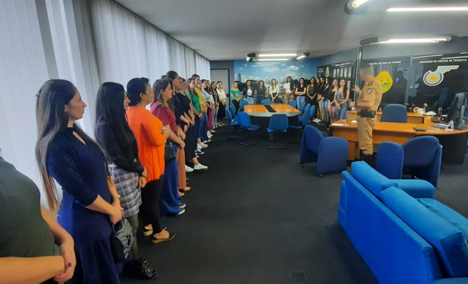 BPTRAN homenageia policiais femininas no dia Internacional da mulher