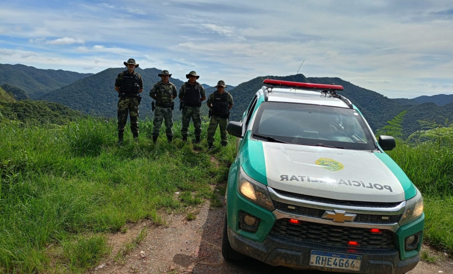 Polícias Militares do Paraná e São Paulo realizam operação integrada no Parque Estadual das Lauráceas