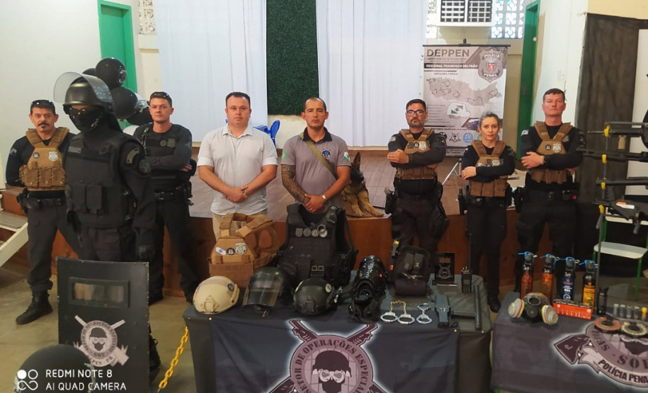 Polícia Penal do Paraná participa da 31ª Expobel, em Francisco Beltrão