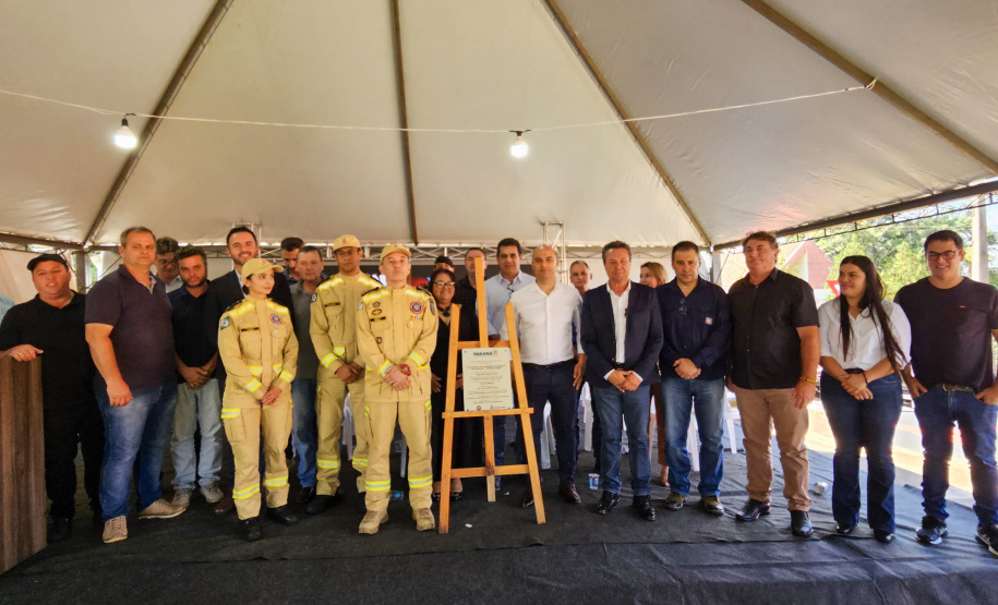 2º Quartel de Bombeiro Integrado do Paraná é inaugurado em Manoel Ribas