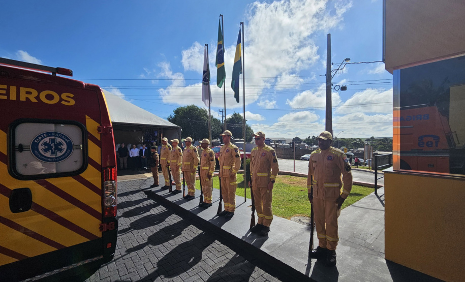 2º Quartel de Bombeiro Integrado do Paraná é inaugurado em Manoel Ribas