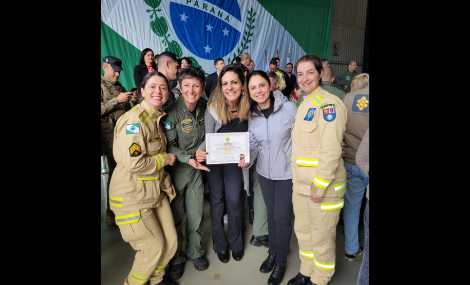 Terra, mar e ar: bombeira de Cascavel é referência de salvamento em qualquer lugar