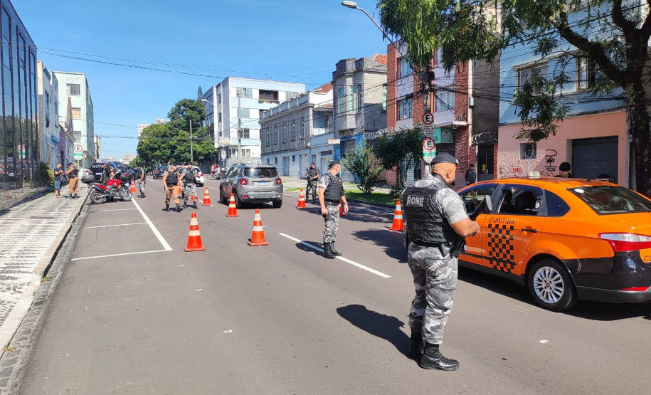 Rone intensifica policiamento em bairros de Curitiba e Região Metropolitana