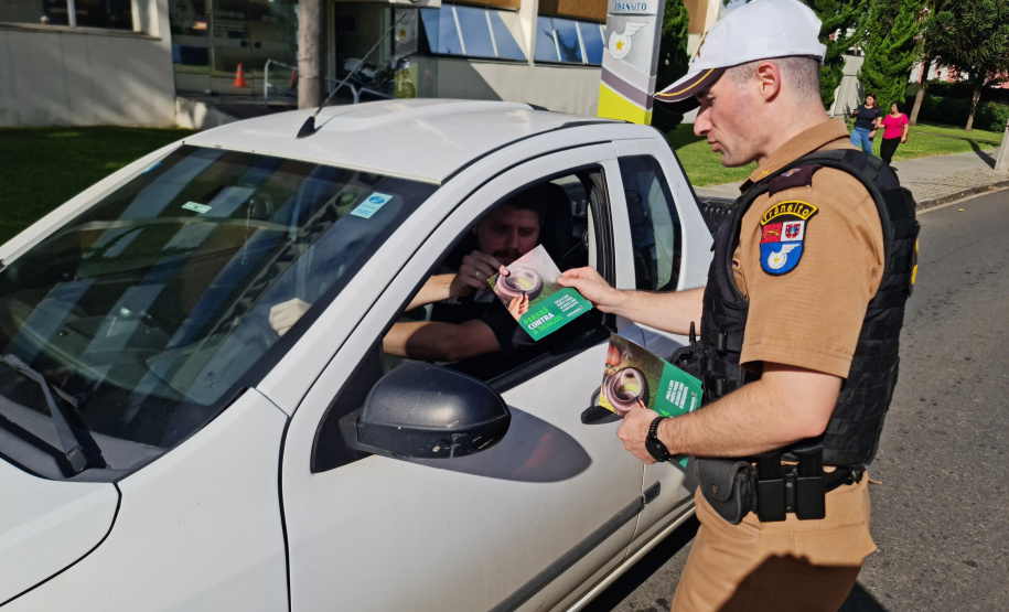 BPRV e BPTran participam de campanha de conscientização para prevenção da dengue