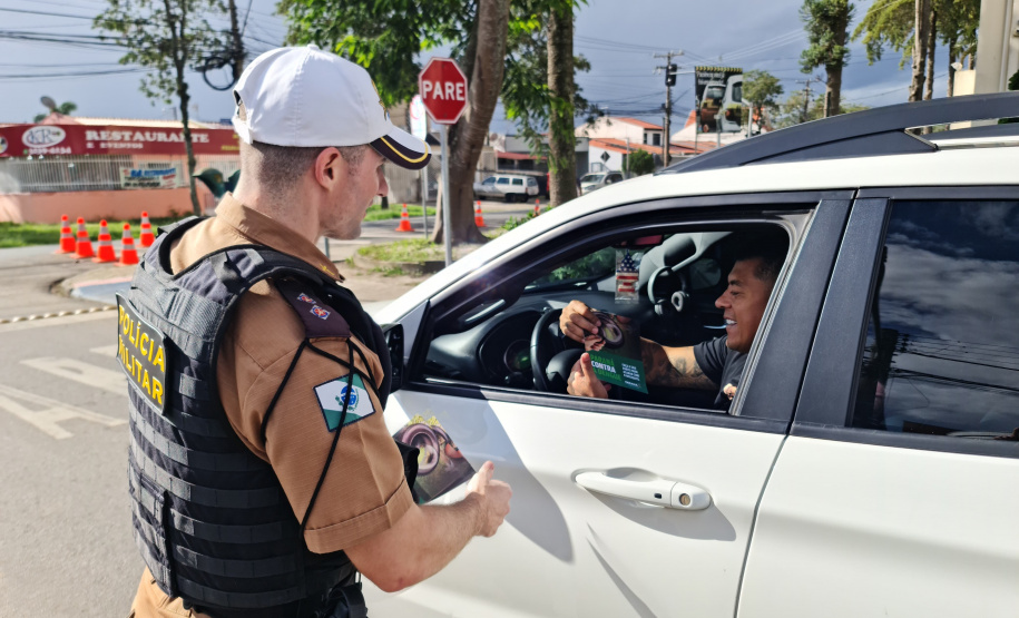 BPRV e BPTran participam de campanha de conscientização para prevenção da dengue