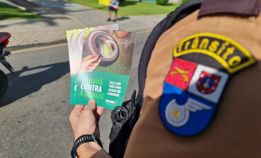 BPRV e BPTran participam de campanha de conscientização para prevenção da dengue