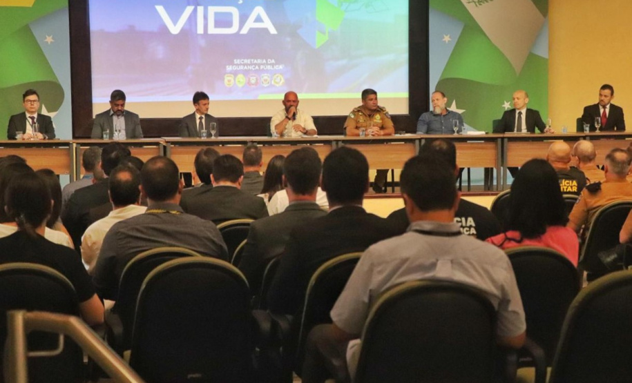 Sesp lança Operação Vida para combate à criminalidade em municípios paranaenses