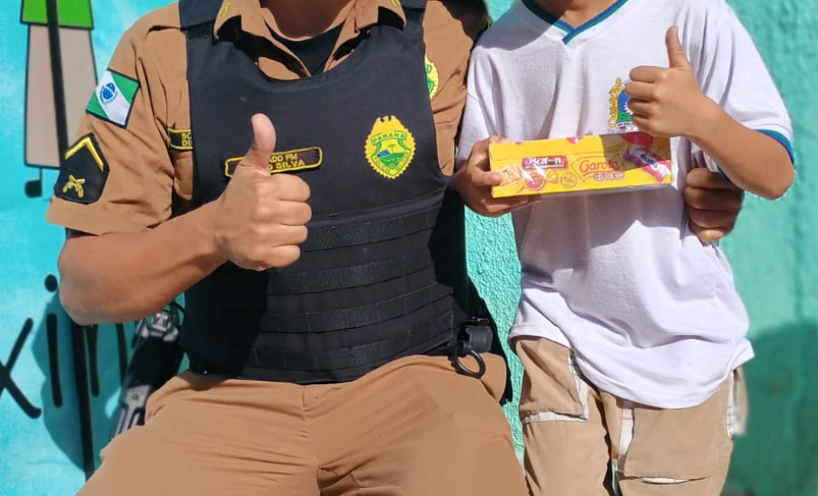 Polícia Militar do Paraná realiza Ação Social de Páscoa para 750 Crianças em Curitiba