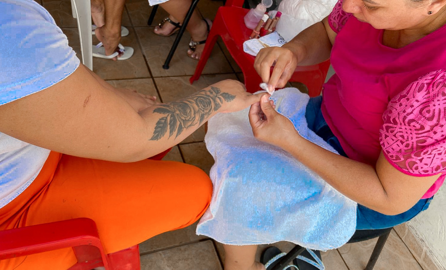 Apenadas realizam doação de cabelo durante evento em alusão ao Dia da Mulher na Cadeia Pública de Altônia 13/03/2024 - 13:52