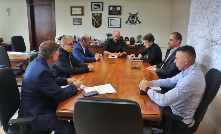 Sesp é a primeira secretaria de Estado a receber a visita do promotor indicado a procuradoria-geral de Justiça do Paraná