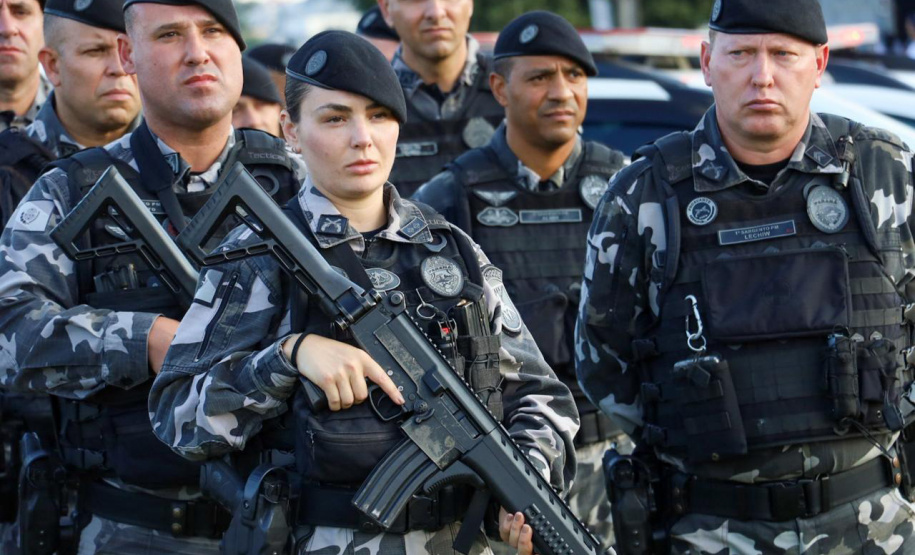 Governador sanciona lei que amplia o efetivo da Polícia Militar do Paraná