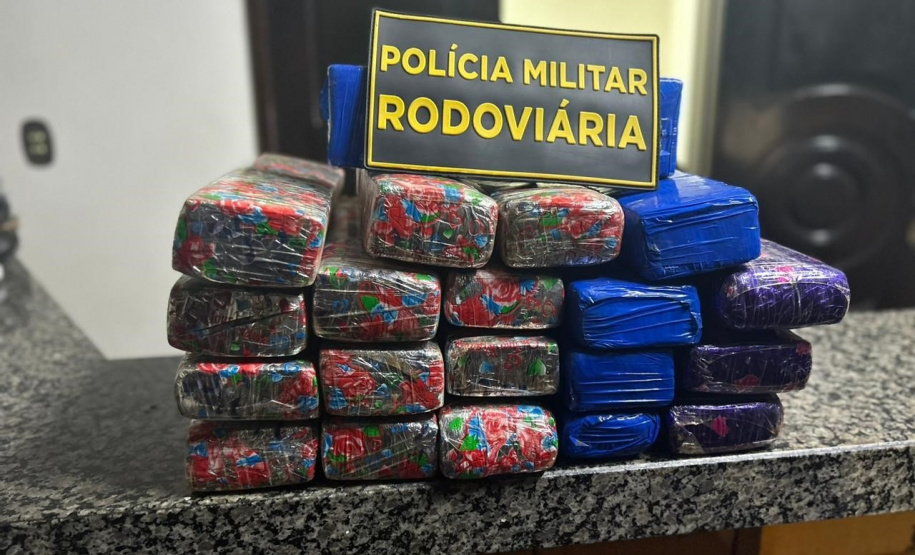 Batalhão de Polícia Rodoviária apreende 255 quilos de maconha