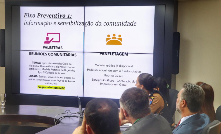 Forças de segurança se reúnem para discutir últimos ajustes da Operação Mulher Segura