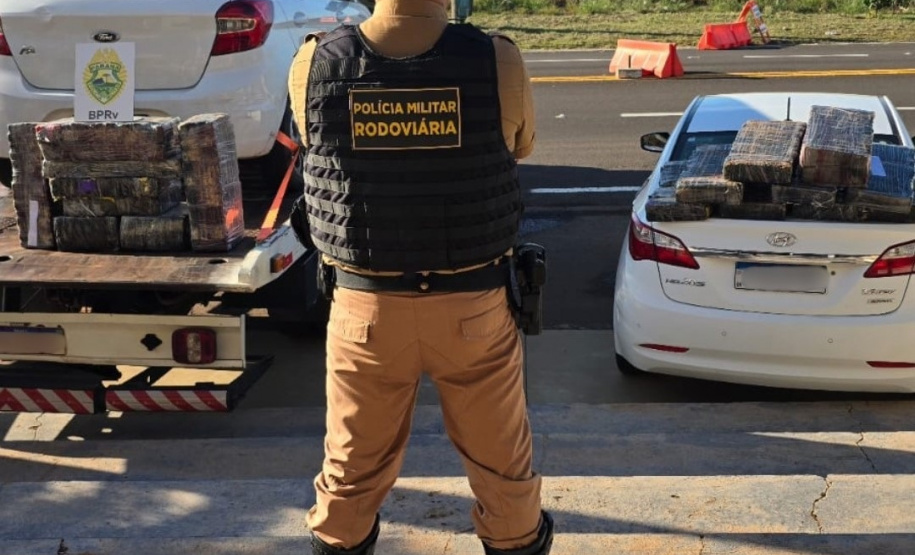 Batalhão de Polícia Rodoviária apreende 255 quilos de maconha