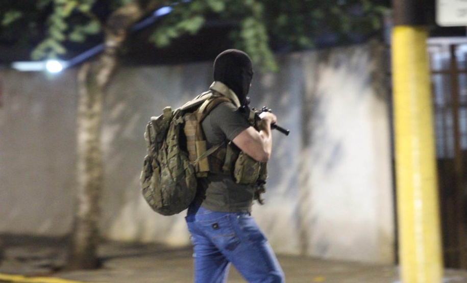 PMPR promove exercício de combate a ataques violentos em Wenceslau Braz