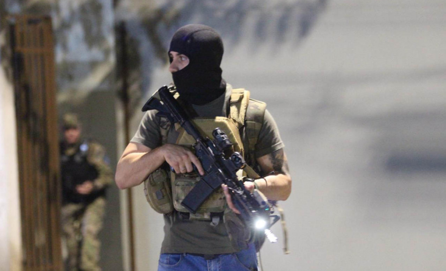 PMPR promove exercício de combate a ataques violentos em Wenceslau Braz