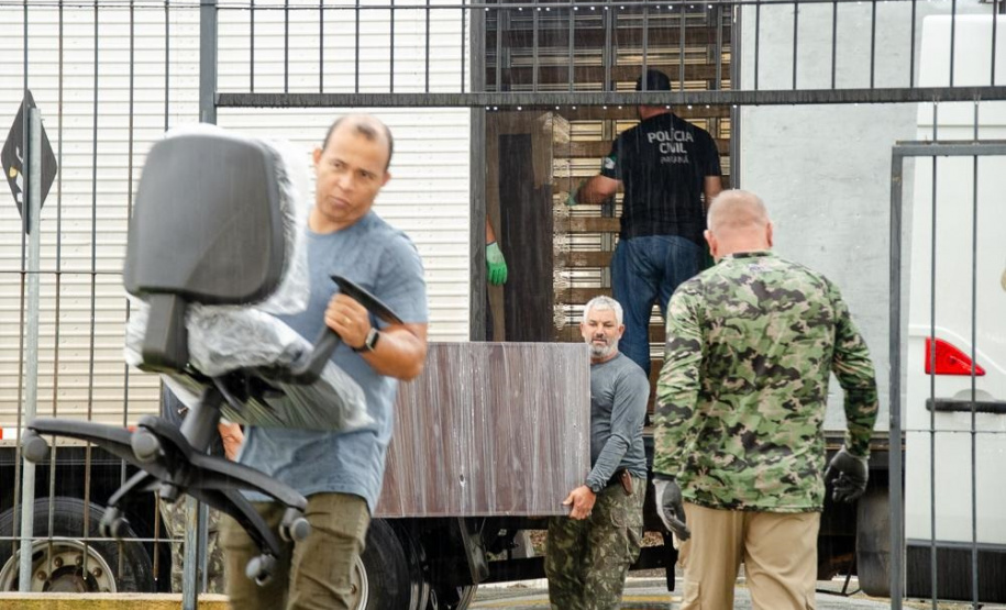 PCPR distribui móveis novos para delegacias no Estado