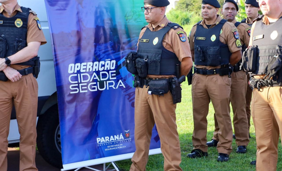 Segurança pública lança operação para intensificar policiamento na RMC