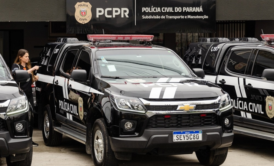 PCPR entrega 26 viaturas novas para Delegacias da Mulher e Nucrias do Estado