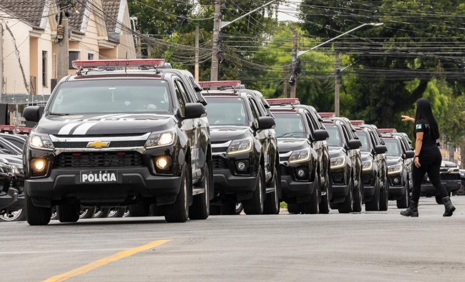 PCPR entrega 26 viaturas novas para Delegacias da Mulher e Nucrias do Estado