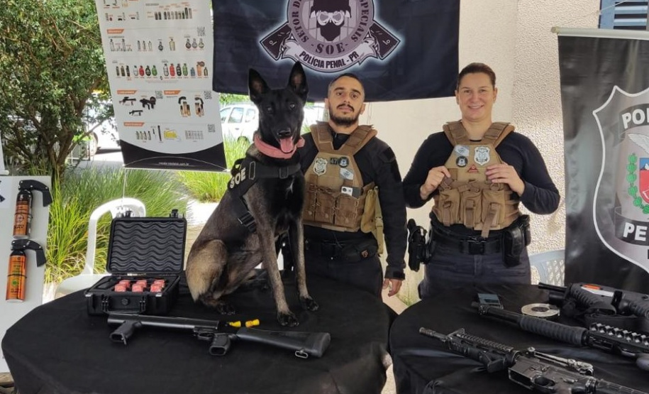 Feira Paraná em Ação: Polícia Penal expõe trabalhos confeccionados com mão de obra prisional, em Jandaia do Sul