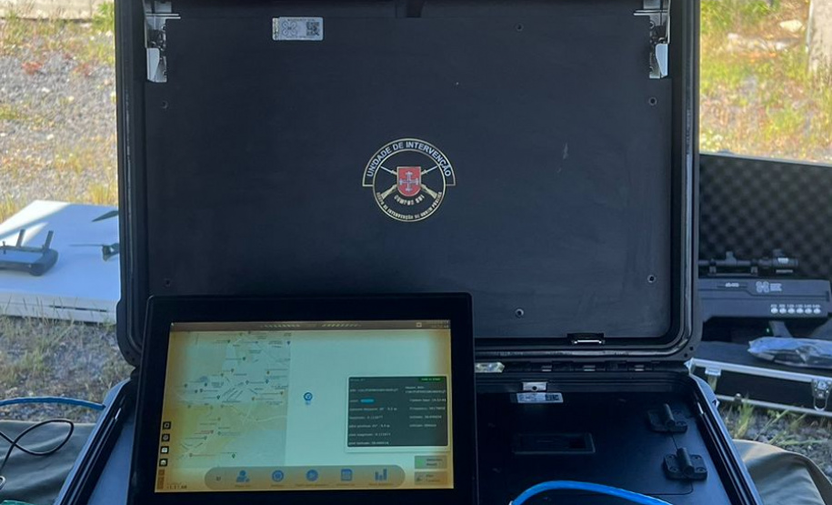 Policiais do BPRONE da PMPR trocam experiências com Guarda Nacional de Portugal