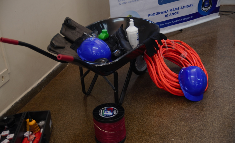 Programa Mãos Amigas, que reforma escolas com mão de obra prisional, vai dobrar de tamanho em Maringá