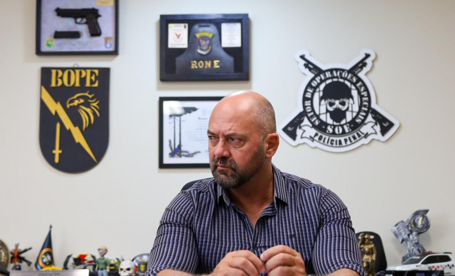 Secretário da Segurança Pública recebe visita de militares do Mato Grosso do Sul