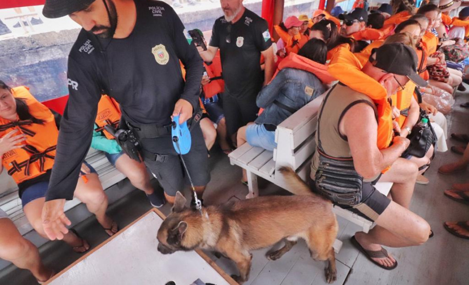 Turistas dos cruzeiros que desembarcaram e embarcaram no Litoral do Paraná destacam a segurança pública em pesquisas
