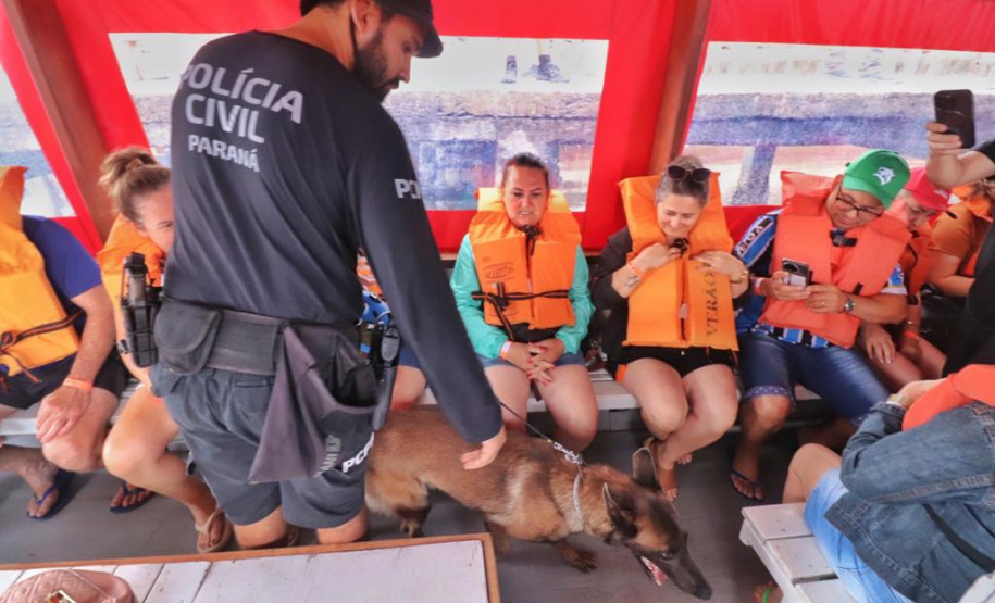 Turistas dos cruzeiros que desembarcaram e embarcaram no Litoral do Paraná destacam a segurança pública em pesquisas