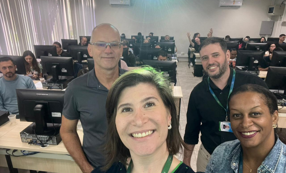 Centro de Licitações e o Centro de Planejamento de Compras da SESP participam da capacitação de licitações de profissionais do Departamento de Polícia Penal