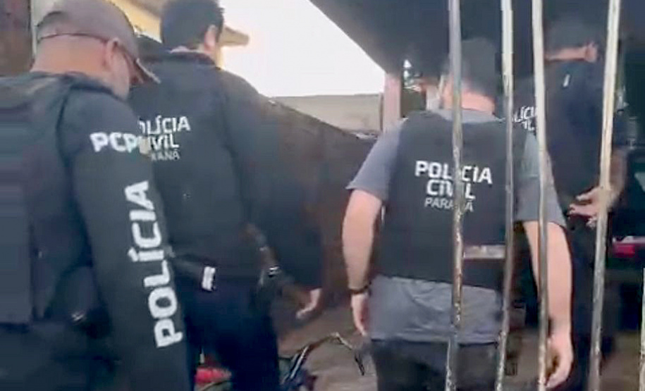 Operação da PCPR em Sarandi prende quatro pessoas ligadas a homicídios e tráfico