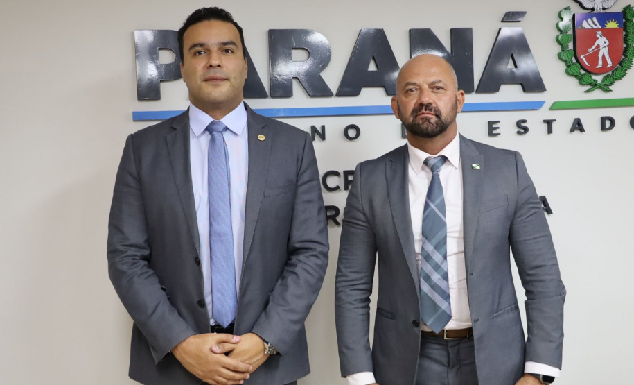 Secretário de Segurança Pública recebe visita do presidente da Associação dos Magistrados do Paraná (AMAPAR)