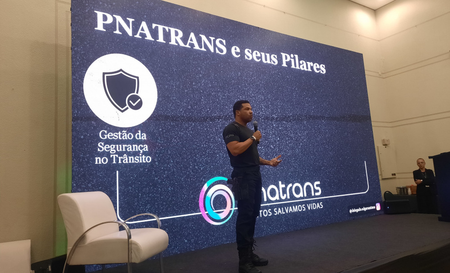 BATALHÃO DE POLÍCIA DE TR NSITO REALIZA O 2º SEMINÁRIO ESTADUAL DE TR NSITO NA CIDADE DE FOZ DO IGUAÇU EM PROL AO MAIO AMARELO