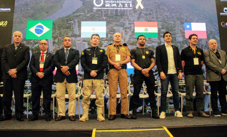 BATALHÃO DE POLÍCIA DE TR NSITO REALIZA O 2º SEMINÁRIO ESTADUAL DE TR NSITO NA CIDADE DE FOZ DO IGUAÇU EM PROL AO MAIO AMARELO
