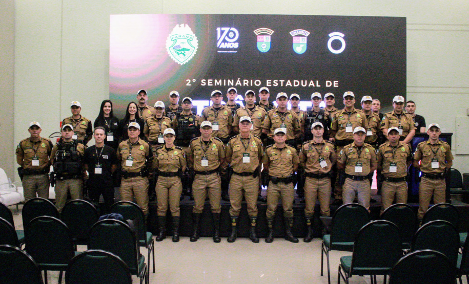 BATALHÃO DE POLÍCIA DE TR NSITO REALIZA O 2º SEMINÁRIO ESTADUAL DE TR NSITO NA CIDADE DE FOZ DO IGUAÇU EM PROL AO MAIO AMARELO