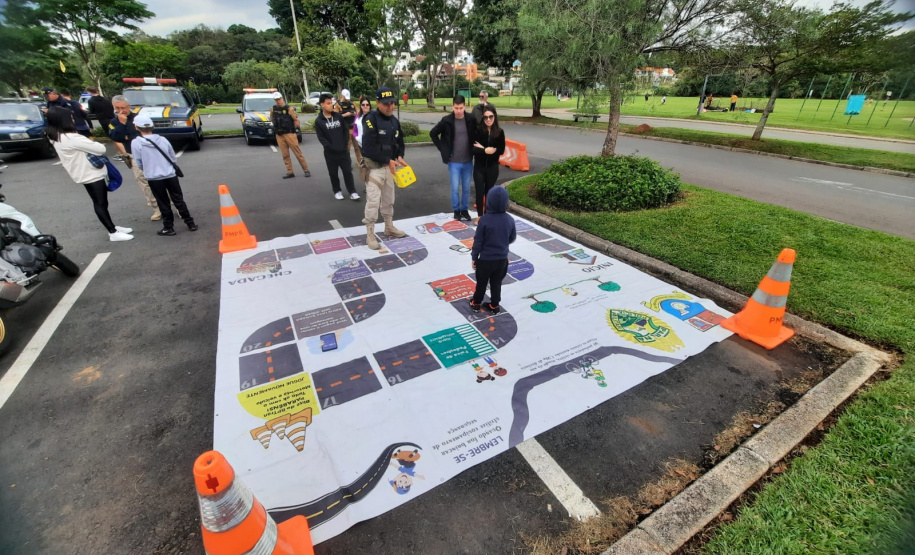 PMPR Participa de Evento Educativo no Parque Barigui em Curitiba