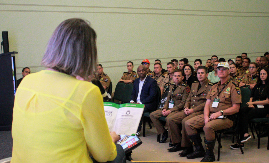 BATALHÃO DE POLÍCIA DE TR NSITO REALIZA O 2º SEMINÁRIO ESTADUAL DE TR NSITO NA CIDADE DE FOZ DO IGUAÇU EM PROL AO MAIO AMARELO