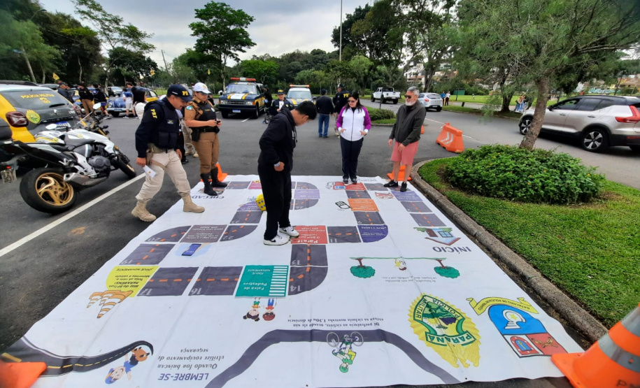 PMPR Participa de Evento Educativo no Parque Barigui em Curitiba