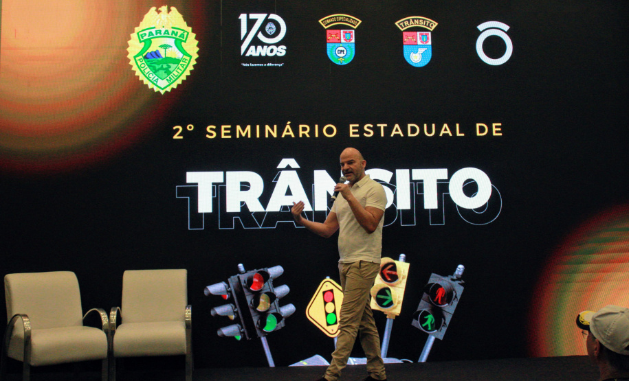 BATALHÃO DE POLÍCIA DE TR NSITO REALIZA O 2º SEMINÁRIO ESTADUAL DE TR NSITO NA CIDADE DE FOZ DO IGUAÇU EM PROL AO MAIO AMARELO