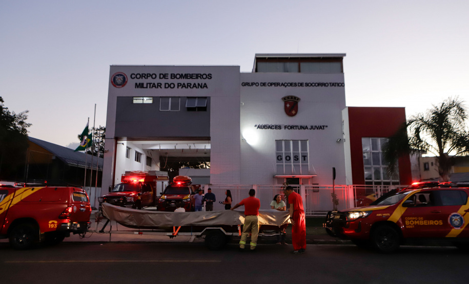 Chuvas: Paraná envia força-tarefa do Corpo de Bombeiros ao Rio Grande do Sul