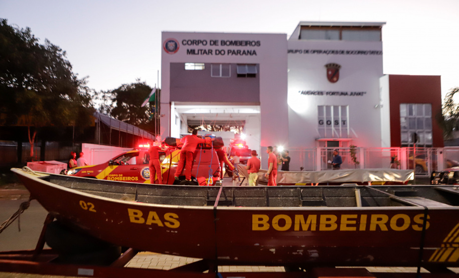 Chuvas: Paraná envia força-tarefa do Corpo de Bombeiros ao Rio Grande do Sul