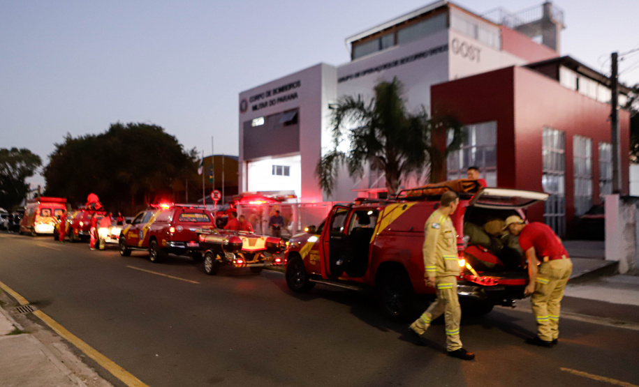 Chuvas: Paraná envia força-tarefa do Corpo de Bombeiros ao Rio Grande do Sul